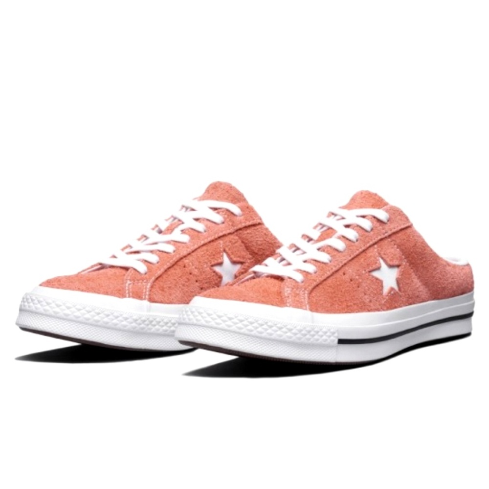 Converse One Star Mule Slip On Coral Orange 7.5M - Picture 5 of 6